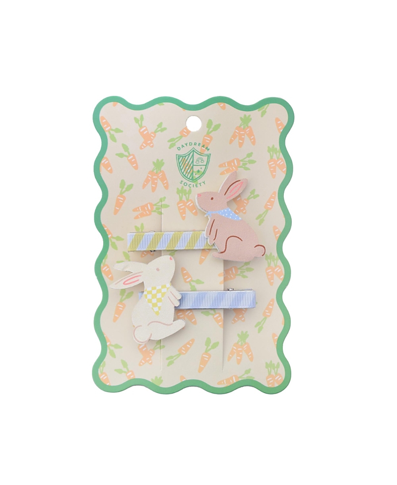 Jollity & Co. Bunny Hair Clips, Set of 2