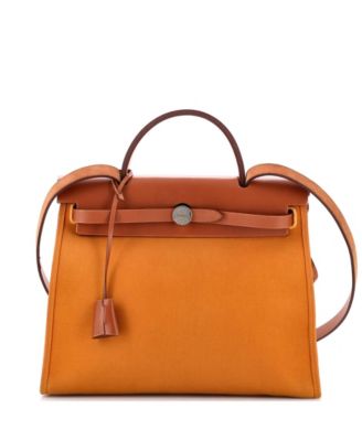31 Herbag Zip Leather and Toile