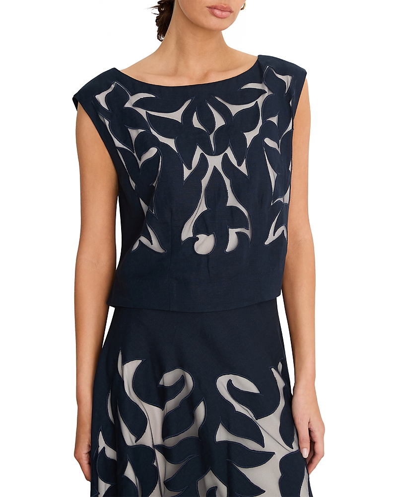 Nic+Zoe Antibes Cutout Top