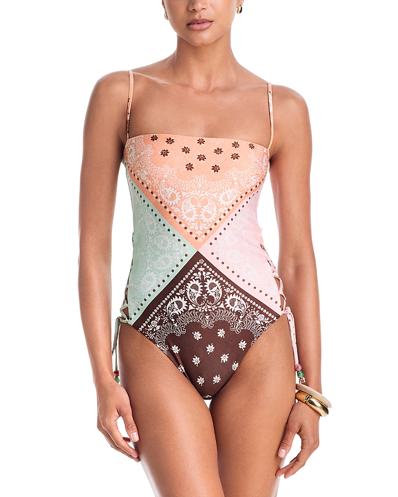 Aqua x Agua Bendita Mariel One Piece Swimsuit - Exclusive