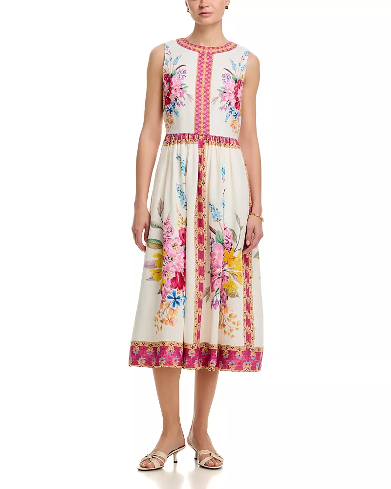 Elie Tahari The Scarlett Midi Dress