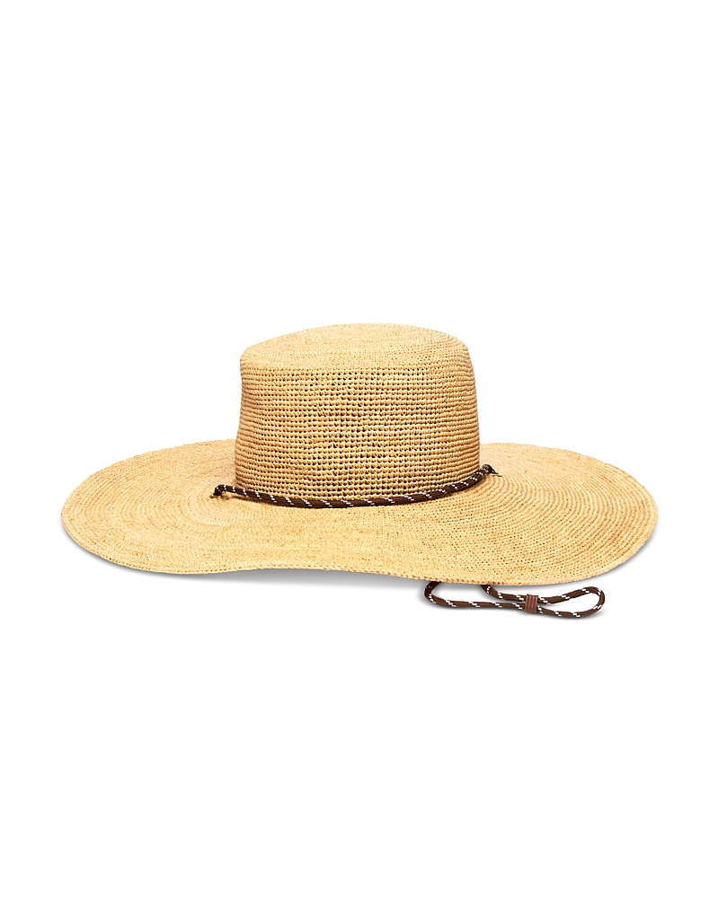 rag & bone Frankie Raffia Boater Hat