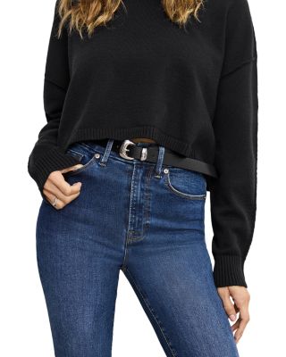 Always Fits Good Classic High Rise Bootcut Jeans in Indigo446 - thumbnail 4