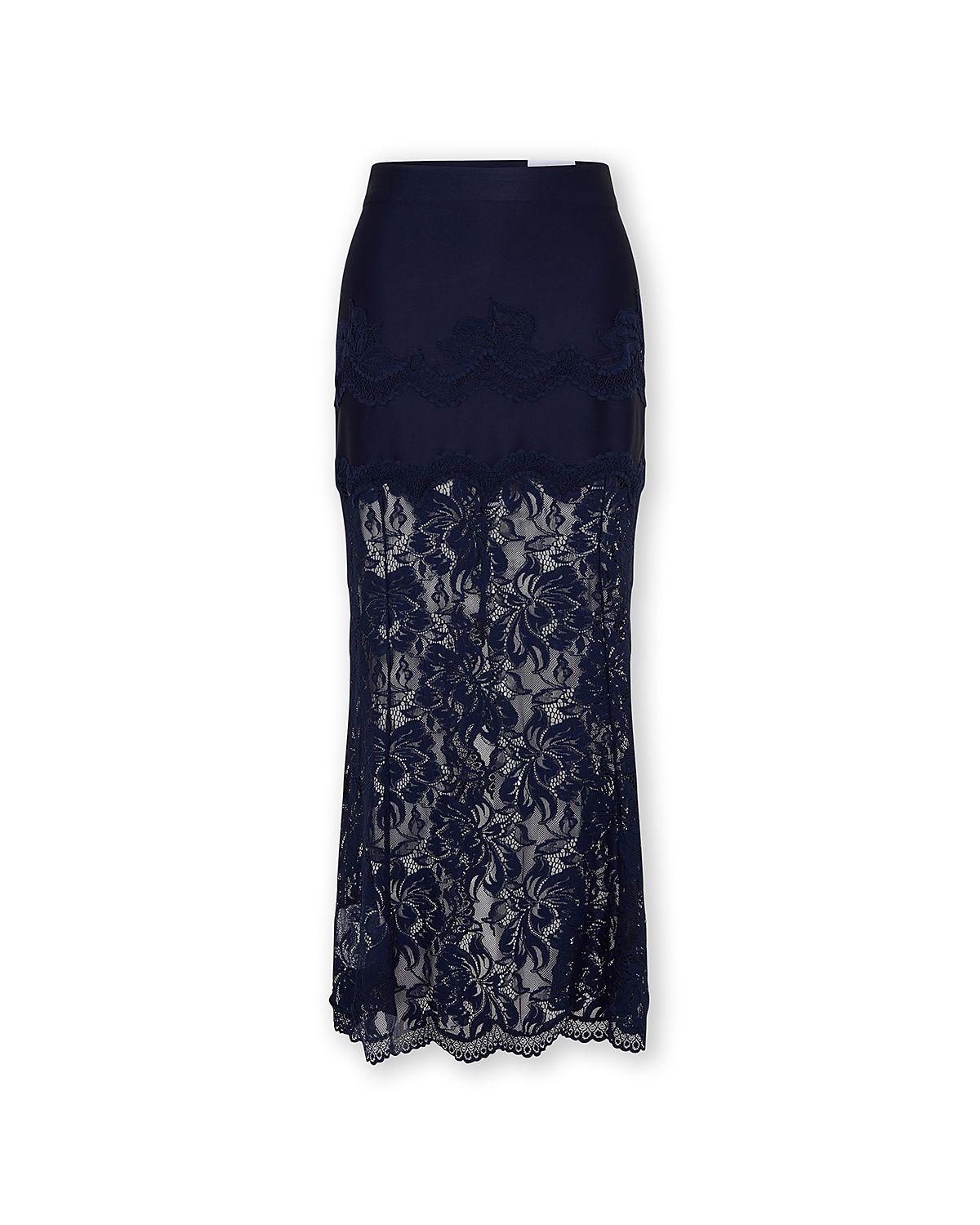 Rabanne Scalloped Lace Skirt