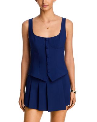 Corset Scoop Neck Vest - Exclusive
