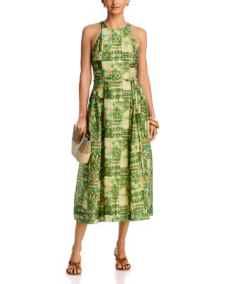 summer green dresses for women Strapless Emerald Green Bridesmaid Dress with Side Slit Flowing Chiffon  Sleeveless Summer Bridesmaid Dresses main image 1