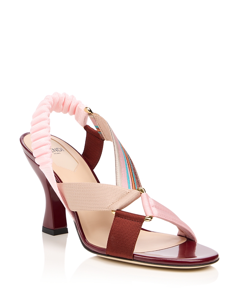 Fendi Women's Iconic Colibri Slingback Sandals