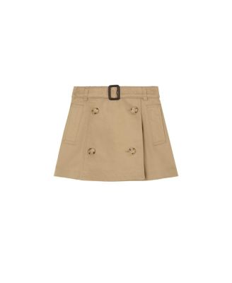 Girls' Cotton Trench Skirt - Baby