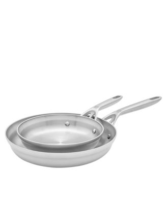  Motion Stainless Steel Fry Pans, Set of 2