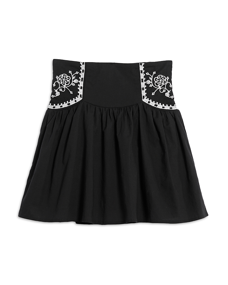 Aqua Girls' Embroidered Mini Skirt, Big Kid - Exclusive