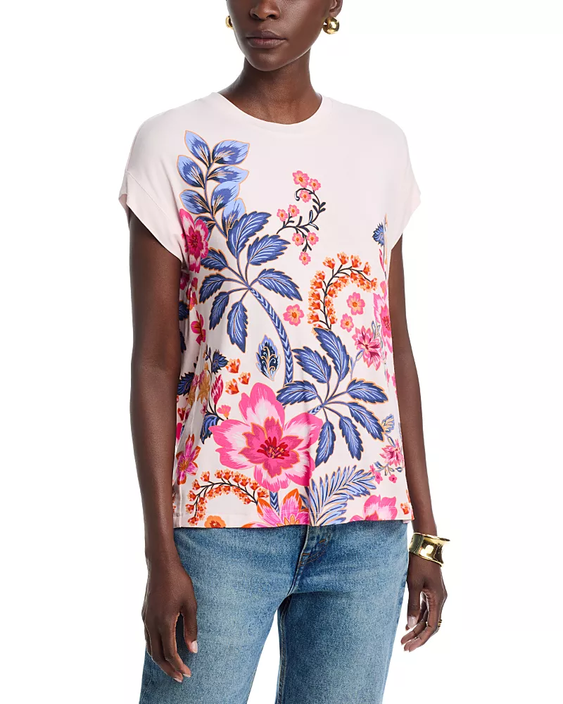 Johnny Was The Janie Favorite Cap Sleeve Relaxed Tee