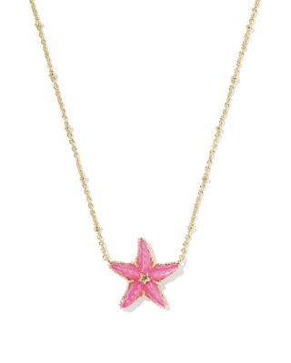 Parker Starfish Pendant Necklace, 16-19" 