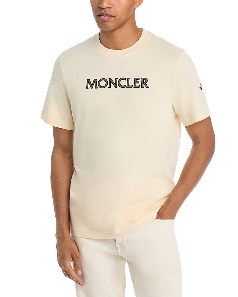 Moncler Logo Print Cotton T-Shirt