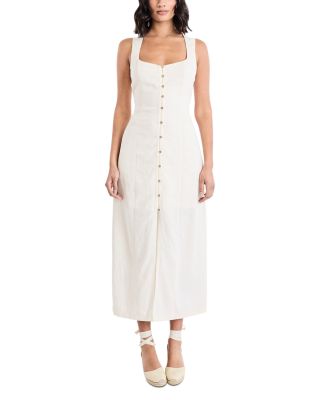 Scoop Neck Shirtdress
