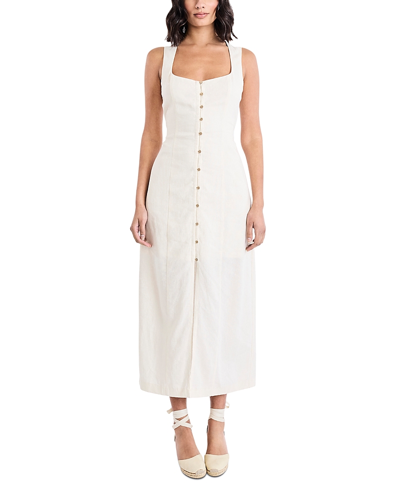 The Good Journey Scoop Neck Shirtdress