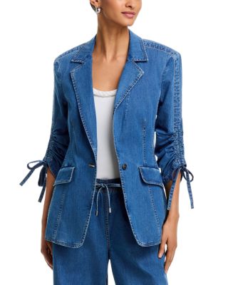 Norah Jean Jacket in Light Wash
