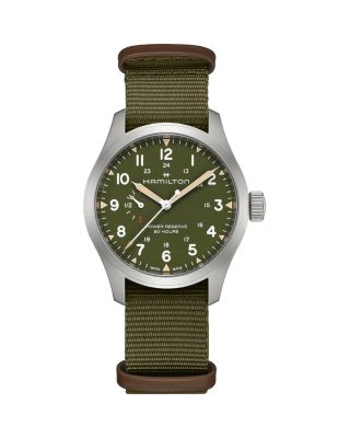 Khaki Field Power Reserve Mechanical Watch, 40mm