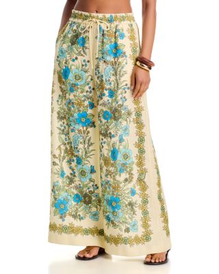 Sophia Linen Palazzo Pants 