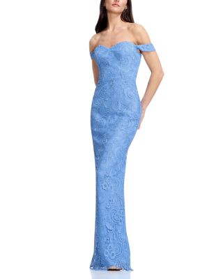 Off-the-Shoulder Sheath Gown