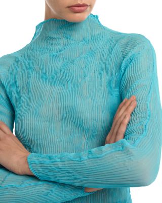 Issey Miyake Chiffon Twist 2 Top | Bloomingdale's Women