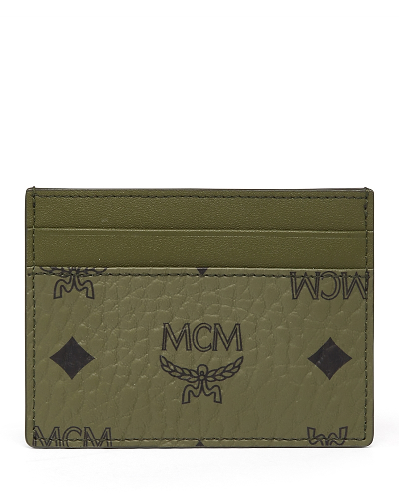 Mcm Aren Visetos Logo Card Case