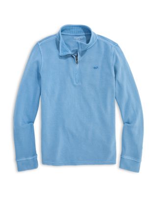Boys' Coastline Garment Dyed Quarter Zip Sweatshirt - Little Kid, Big Kid