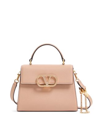 Small Leather Top Handle Bag