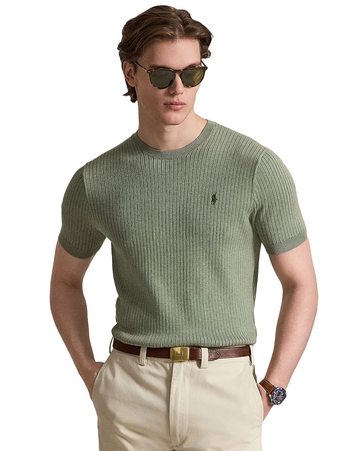 Polo Ralph Lauren Rib Knit Sweater T-Shirt