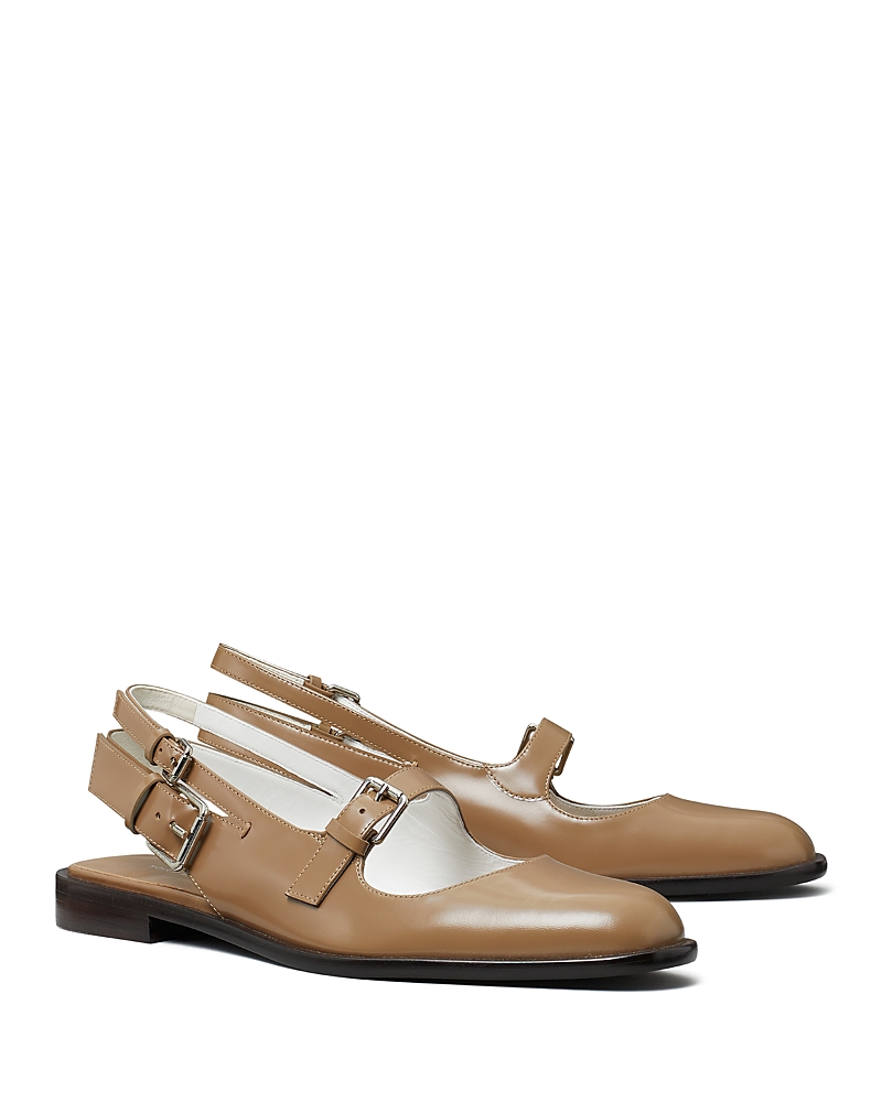 Tory Burch Women's Multi Buckle Mary Jane Slingbacks