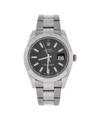  Oyster Perpetual Datejust II Automatic Watch in Stainless Steel 41mm