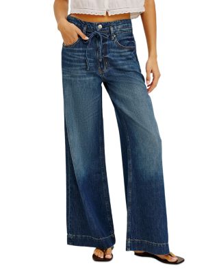 Dover High Rise Wide Leg Jeans in Boondocks