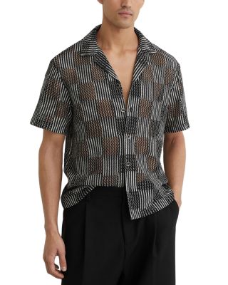 Carlos Wave Checker Shirt