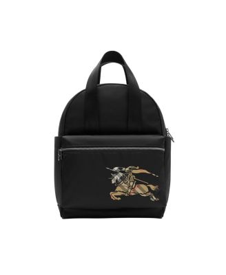  Unisex Knight Check Nylon Baby Changing Backpack