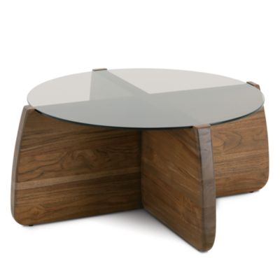 Dumbo Round Glass Cocktail Table