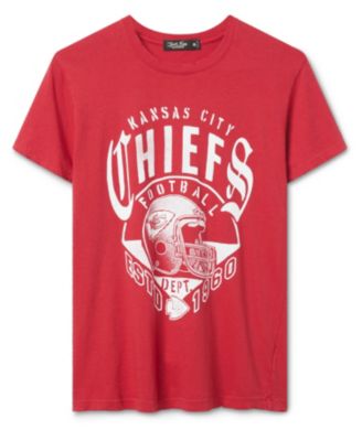 Junk Food Clothing Women's Kansas City Chiefs Gridiron Vintage Tee