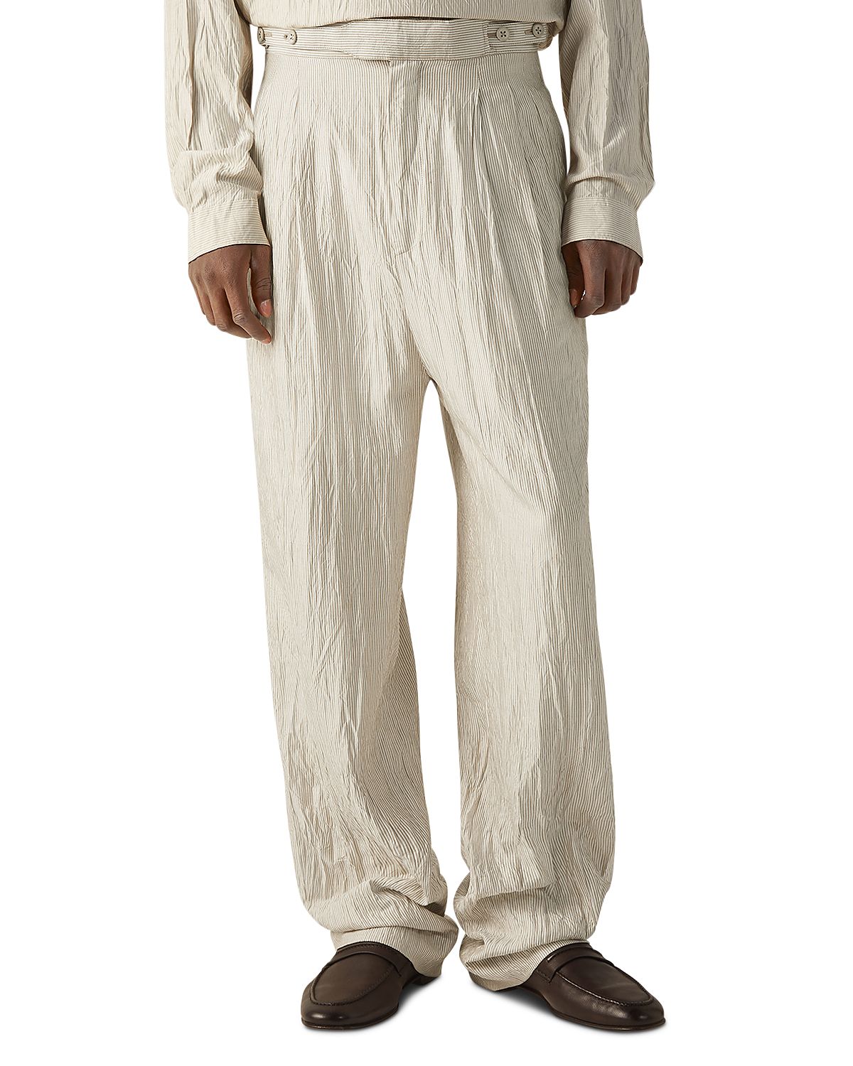 Zegna Silk Pants