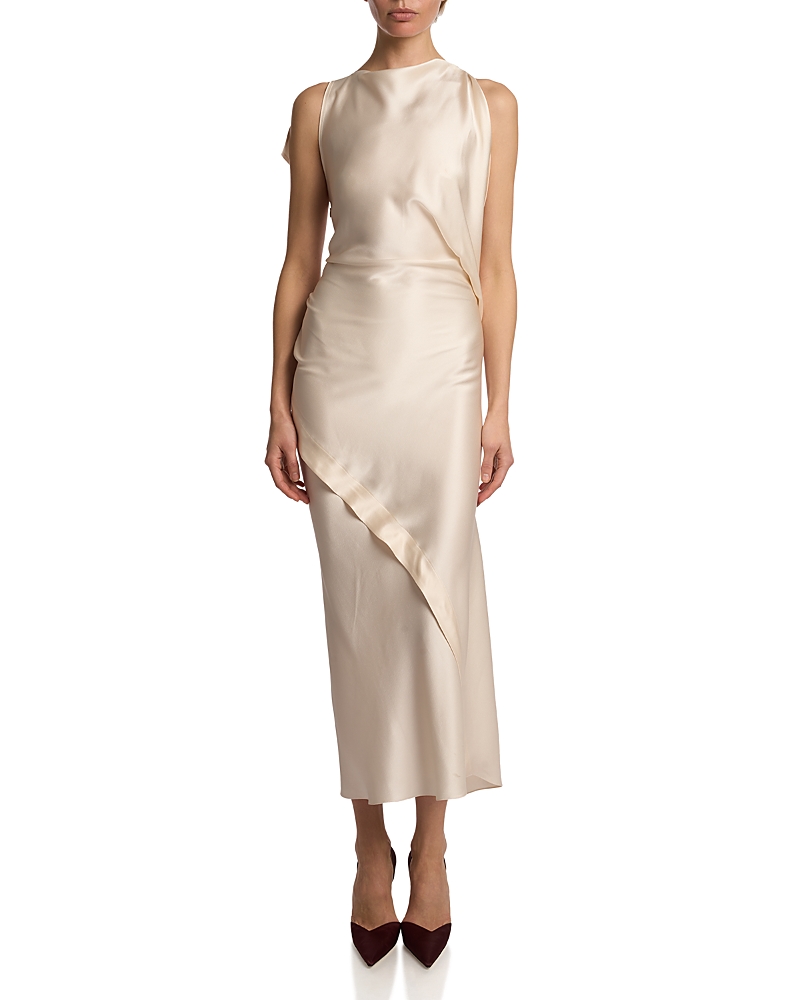 Victoria Beckham Sleeveless Draped Dress