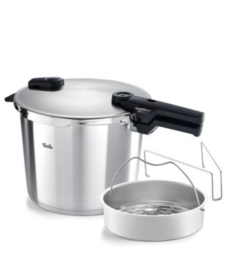  Vitaquick Premium Pressure Cooker with Steamer Insert and Tripod, 10.6 Qt