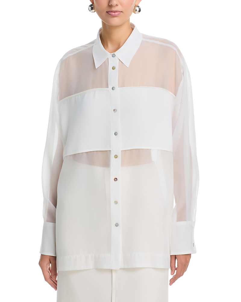 a. ren Rene Sheer Shirt