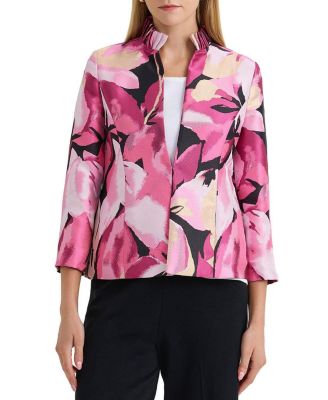  Shimmer Lined Woven Jacket