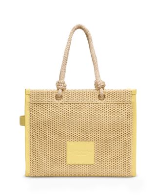 MARC JACOBS イエロートートバッグ メッシュ MARC JACOBS Large Woven Rope Tote Bag | Bloomingdale's Handbags