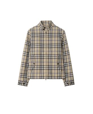  Check Harrington Jacket