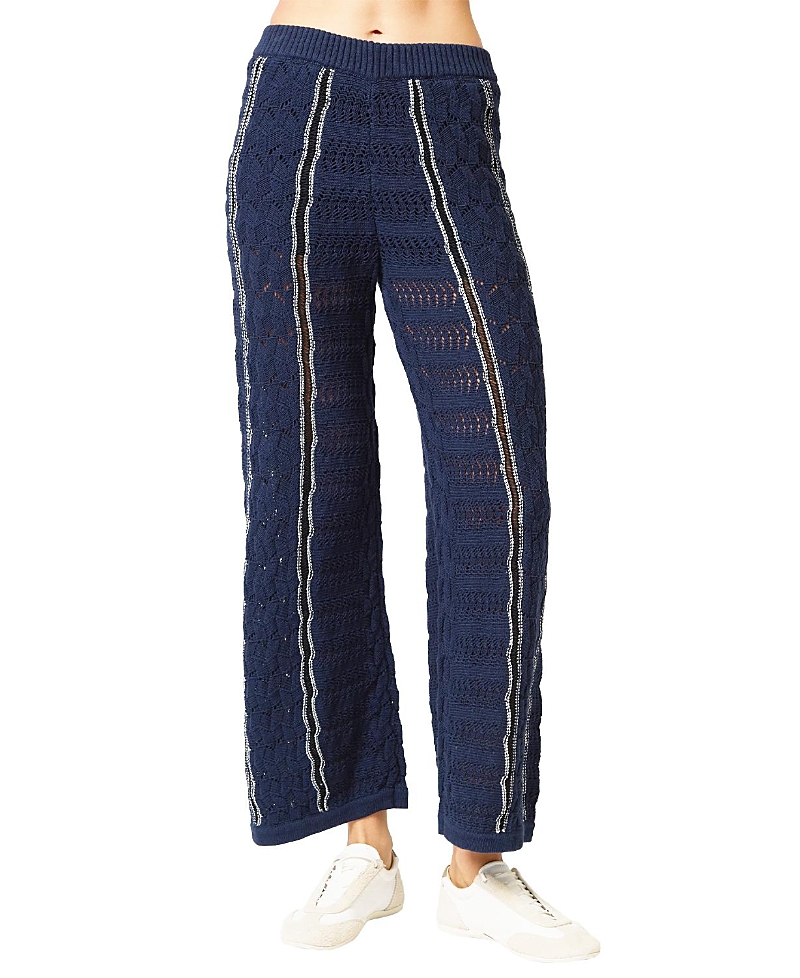 Central Park West Women's Amber Novelty Stitch Sweater Pants
