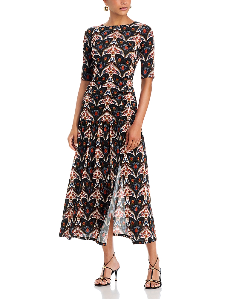 Farm Rio Porcelain Birds Maxi Dress