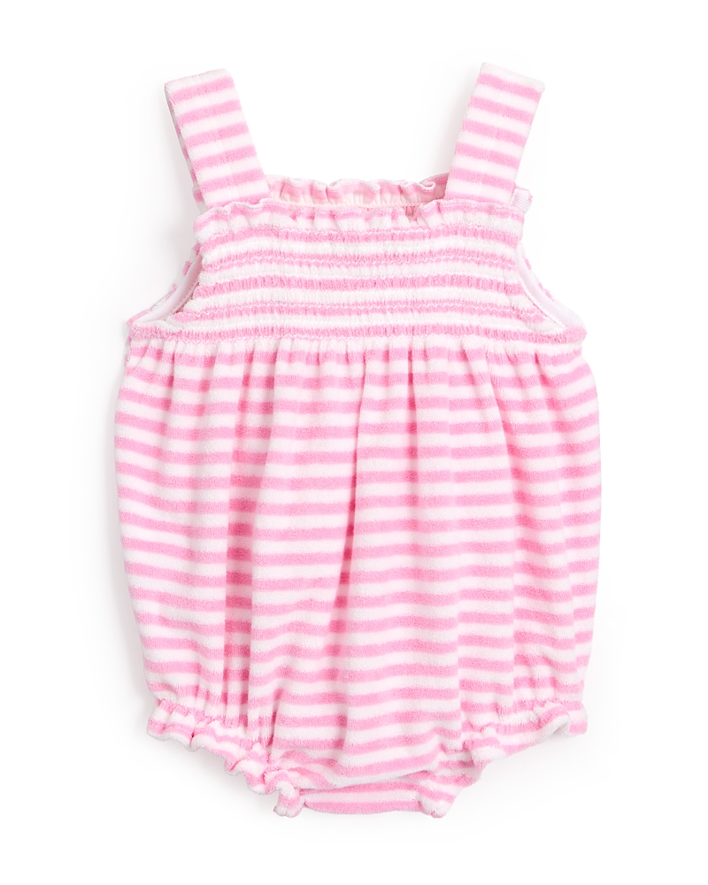 Kissy Kissy Girls' Striped Terry Bubble Romper - Baby