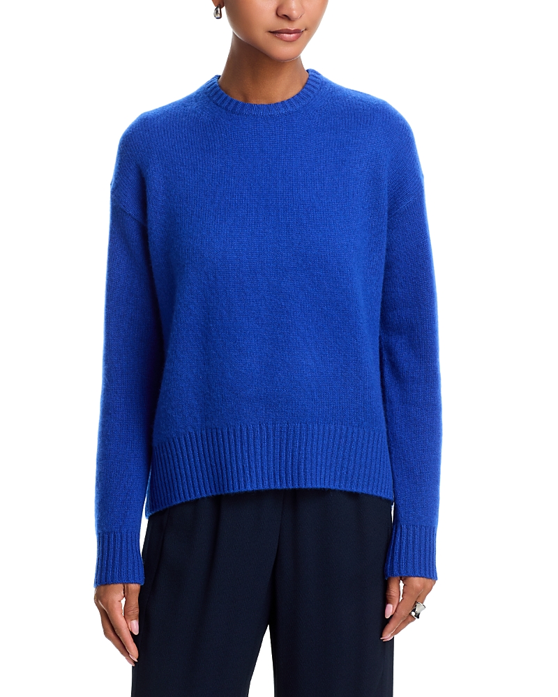 Aqua 100% Cashmere Crewneck Sweater - Exclusive