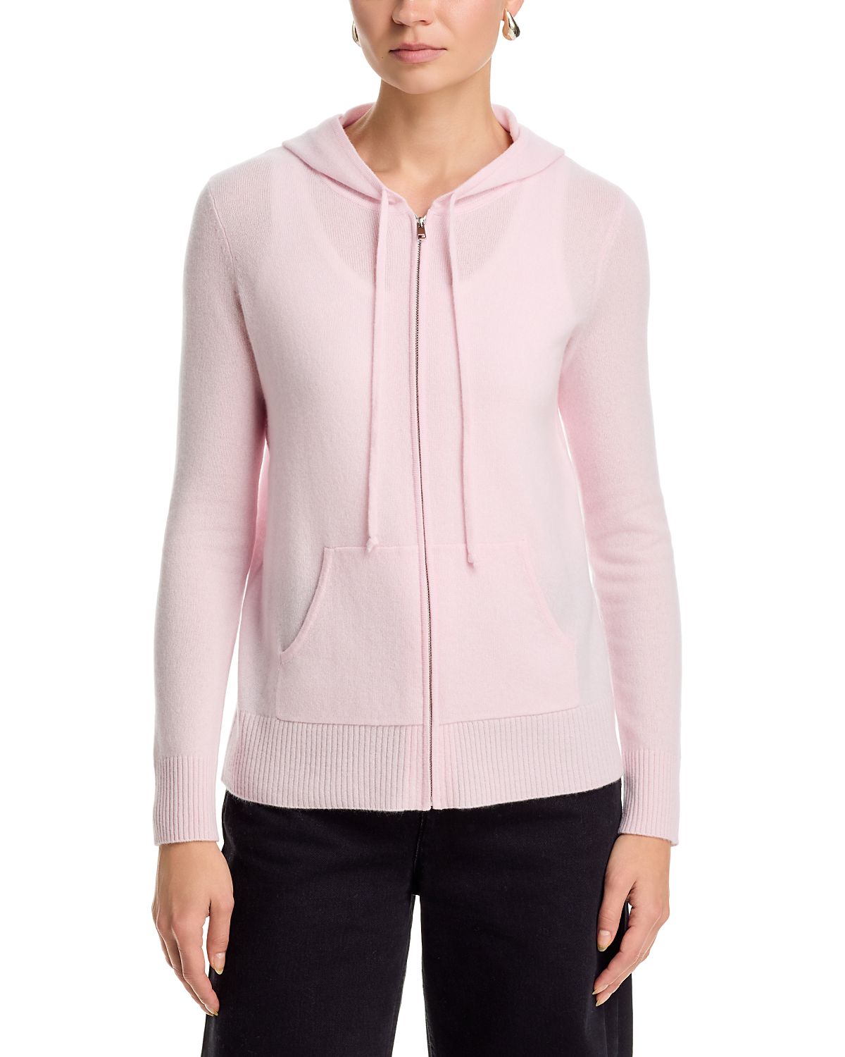 C by Bloomingdale's Cashmere Zip Hoodie - Exclusive