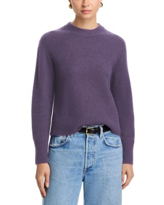 100% Cashmere Boxy Crewneck Sweater - Exclusive