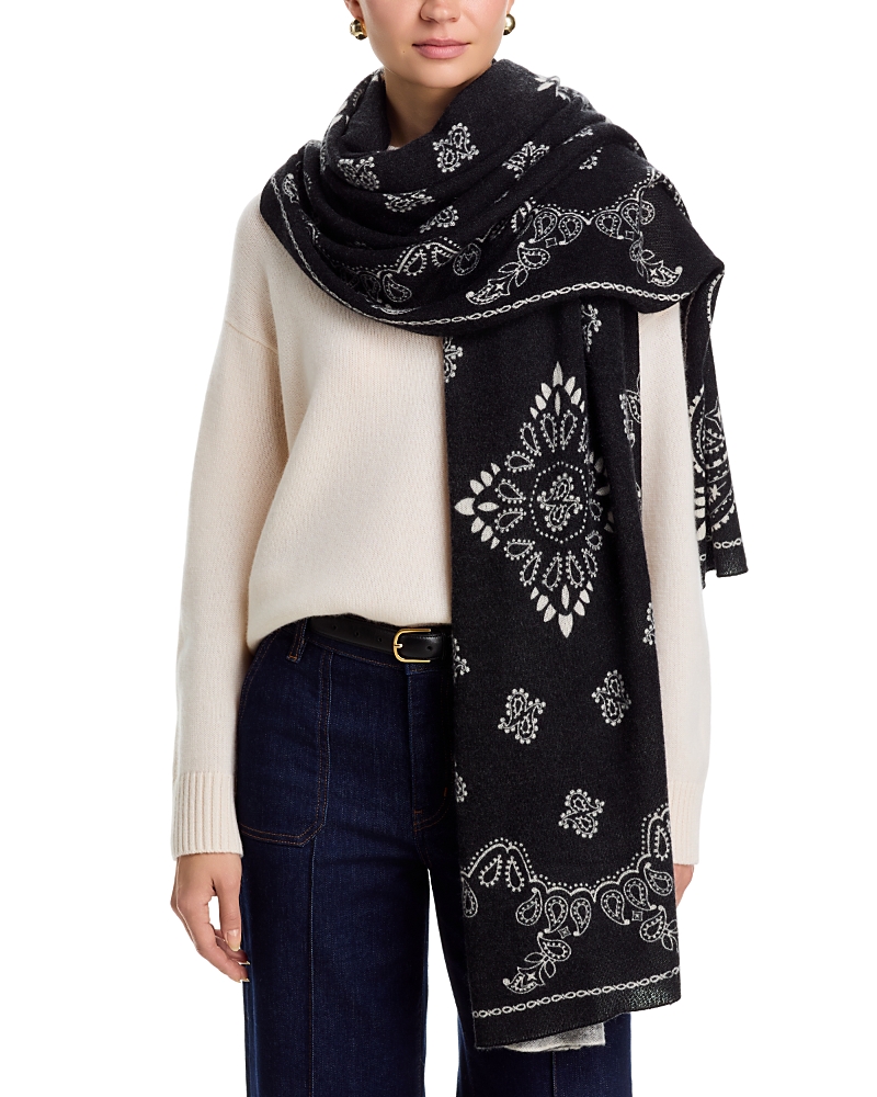 C by Bloomingdale's Cashmere 100% Cashmere Bandana Travel Wrap - Exclusive