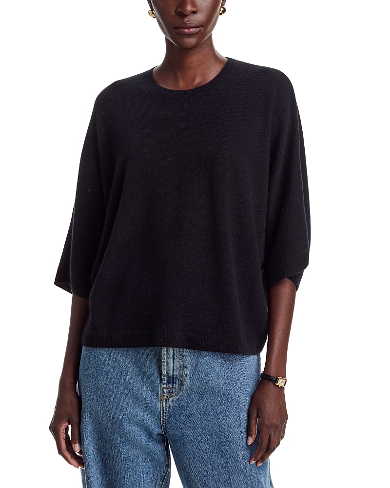C by Bloomingdale's Cashmere Crewneck Poncho Sweater - Exclusive